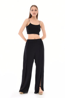 Esmeralda Slit Trousers - SHESHIRE